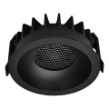 LED indbygningslampe LED/24W/230V 3000/4000/6400K ø 13,5 cm sort