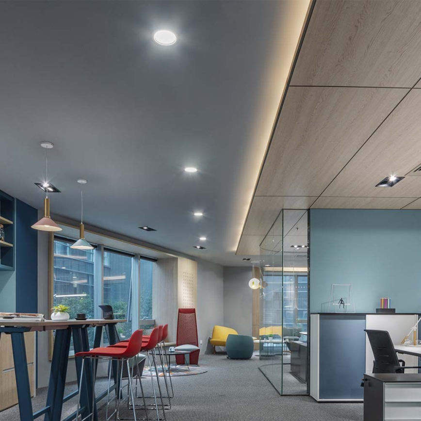 LED indbygningslampe LED/24W/230V diameter 29,6 cm 4000K hvid