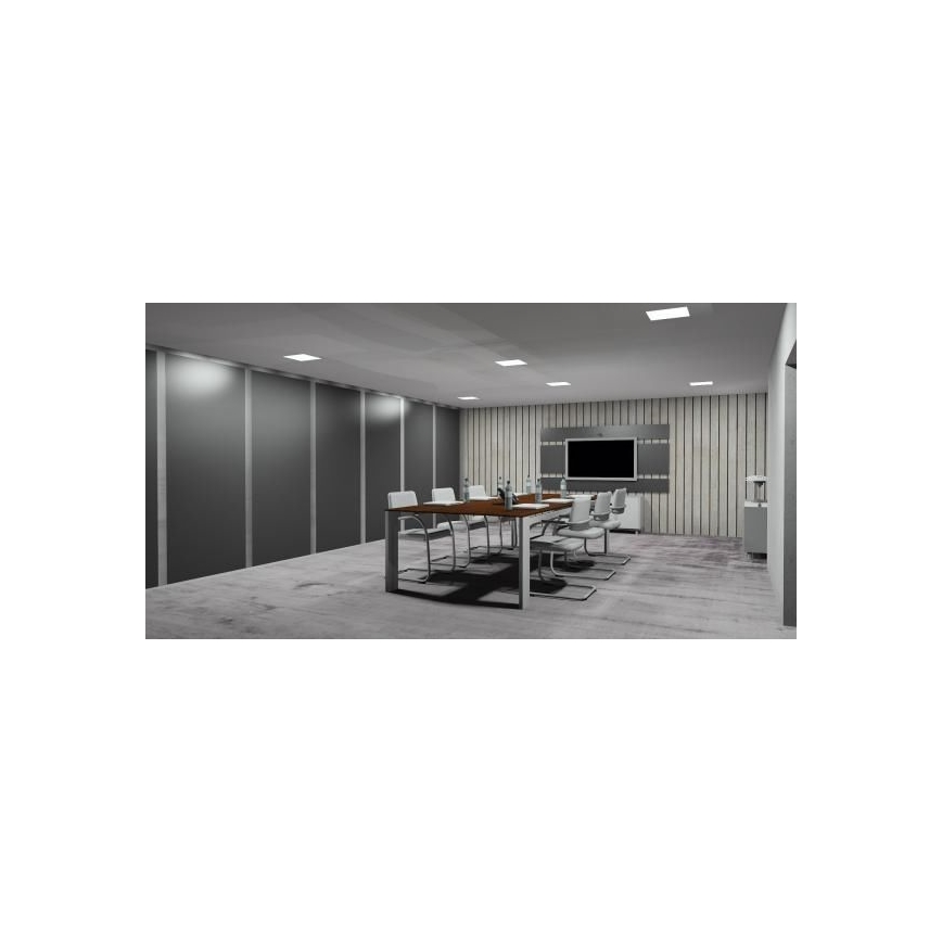 LED indbygningslampe LED/24W/230V