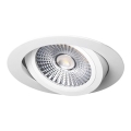 LED indbygningslampe LED/6W/230V 3000K diameter 8,5 cm hvid