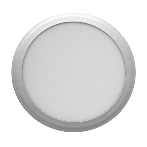 LED indbygningslampe LED/6W/85V-265V sølvfarvet