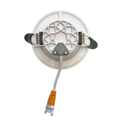 LED indbygningslampe LED/7,5W/230V 4000K hvid/guldfarvet