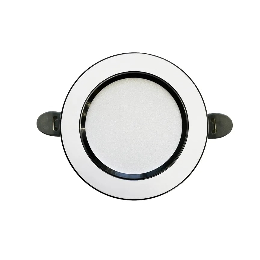 LED indbygningslampe LED/7,5W/230V 4000K hvid/sort