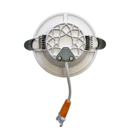 LED indbygningslampe LED/7,5W/230V 4000K hvid/sort