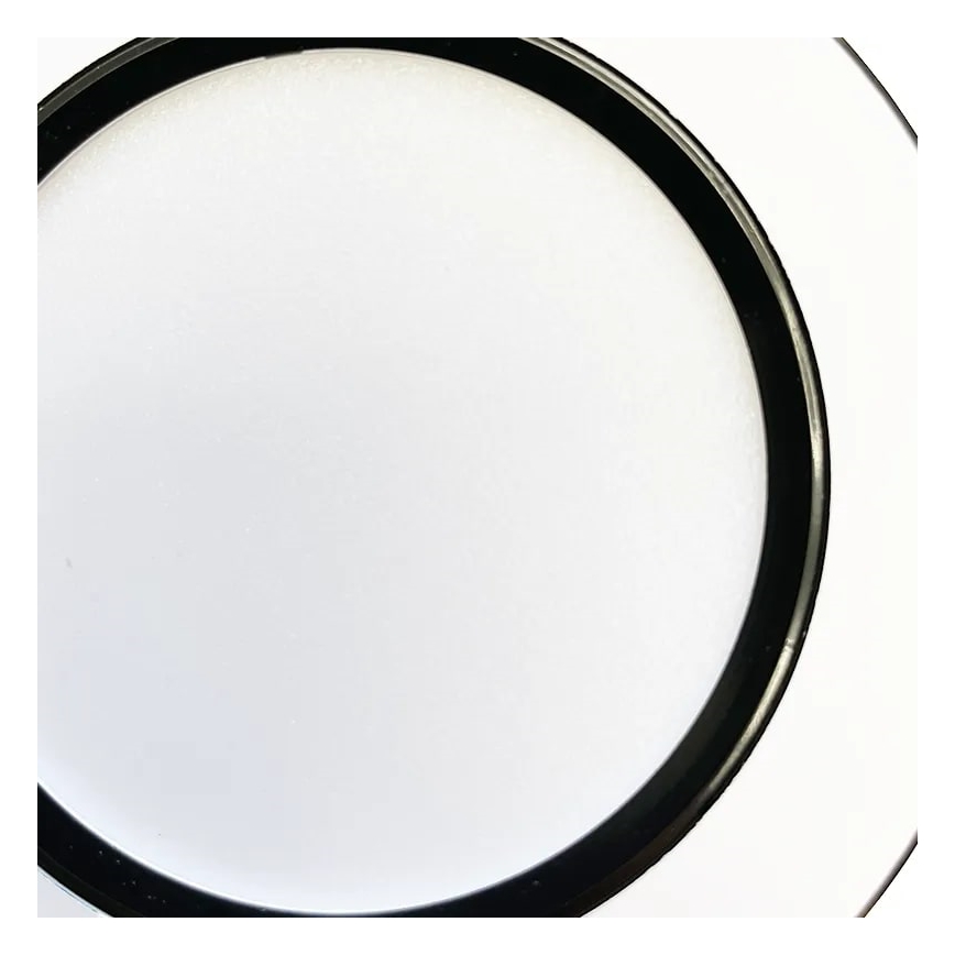 LED indbygningslampe LED/7,5W/230V 4000K hvid/sort