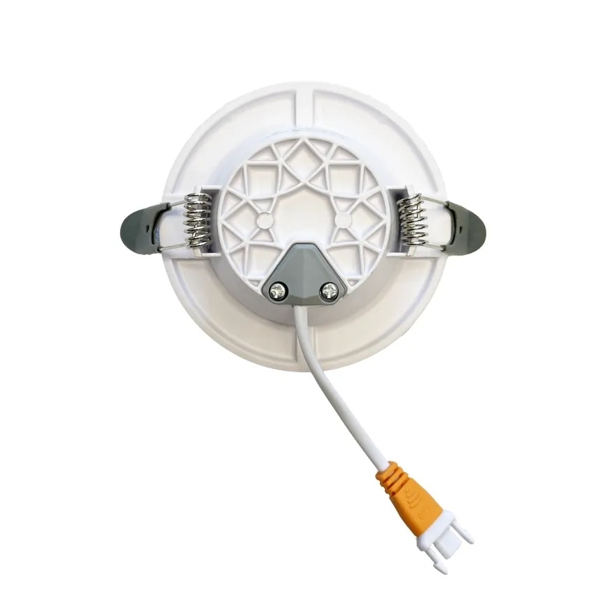 LED indbygningslampe LED/7,5W/230V 4000K hvid/sølvfarvet