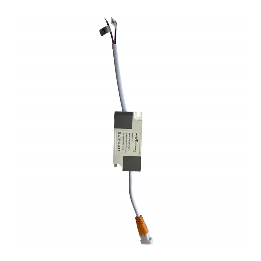 LED indbygningslampe LED/7,5W/230V 4000K sort/guldfarvet