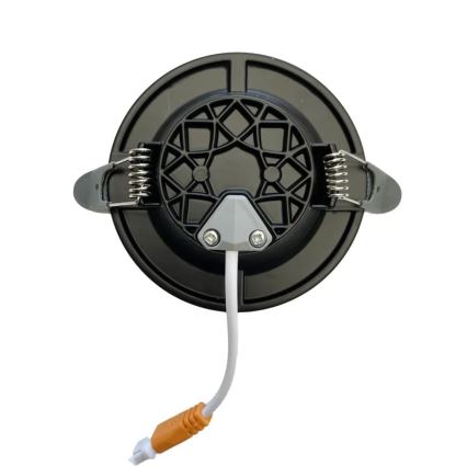 LED indbygningslampe LED/7,5W/230V 4000K sort