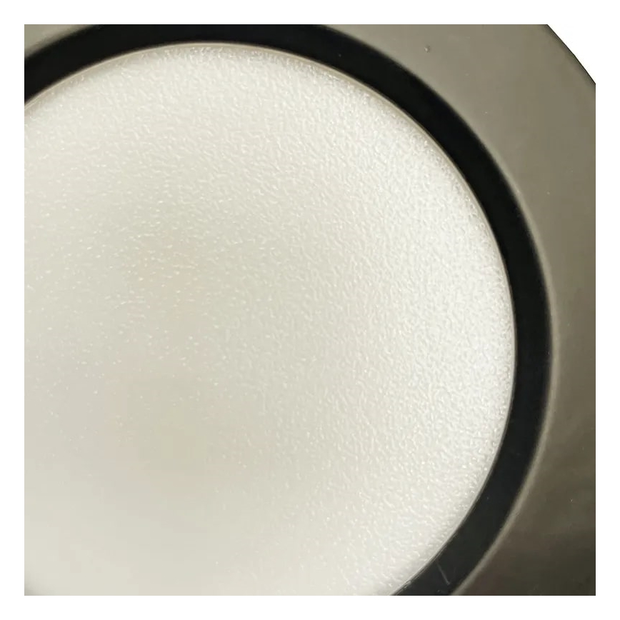 LED indbygningslampe LED/7,5W/230V 4000K sort