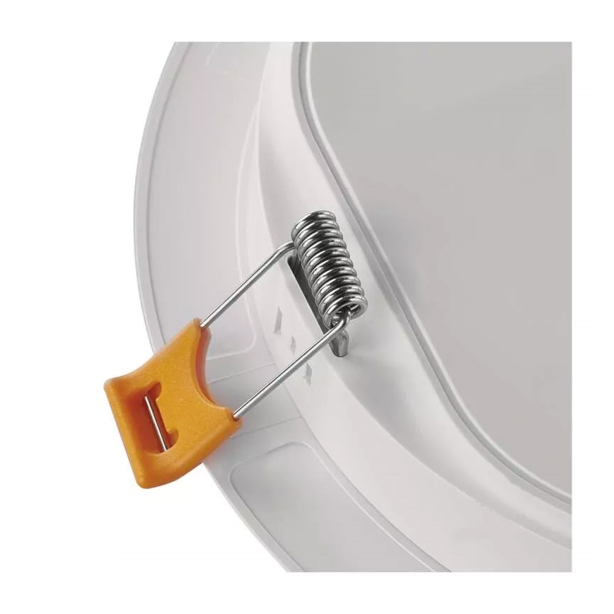 LED indbygningslampe LED/9W/230V diam. 12 cm hvid