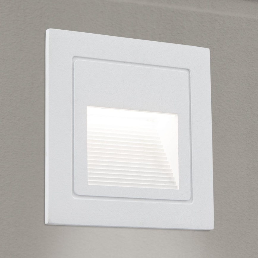 LED Indbygningslampe LORO LED/2W/230V IP65 hvid