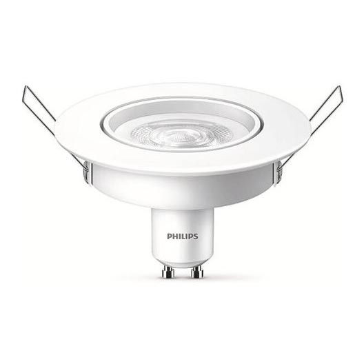 LED indbygningslampe Philips 1xGU10/4,7W/230V 2700K