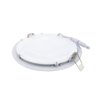 LED indbygningslampe QTEC LED/12W/230V 6500K diameter 16,7 cm