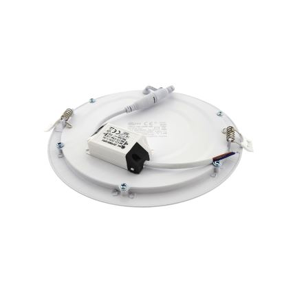 LED indbygningslampe QTEC LED/15W/230V 4200K diameter 18,8 cm