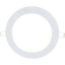 LED indbygningslampe QTEC LED/18W/230V 6500K diameter 22 cm