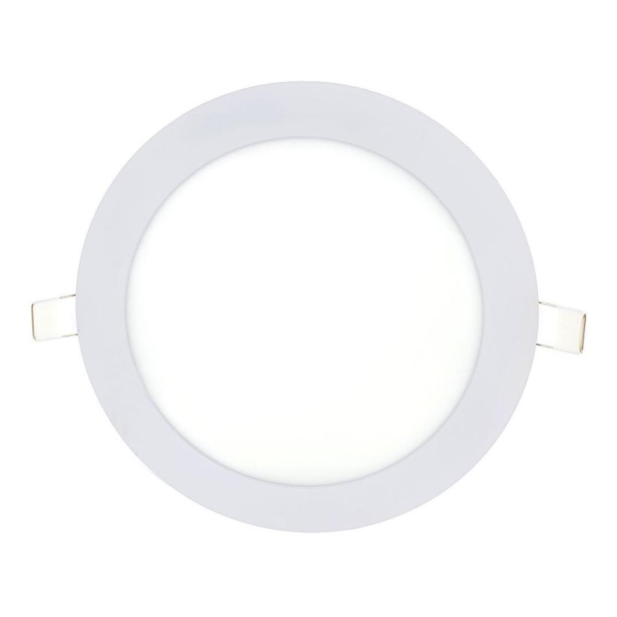 LED indbygningslampe QTEC LED/18W/230V 6500K diameter 22 cm