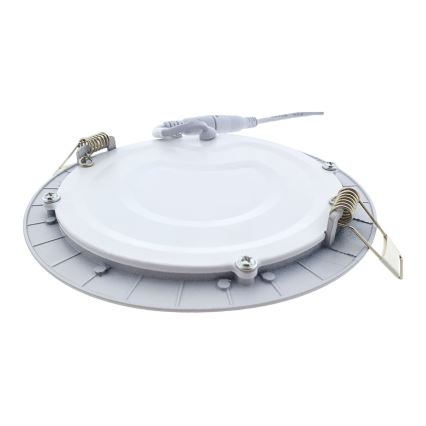 LED indbygningslampe QTEC LED/18W/230V 6500K diameter 22 cm
