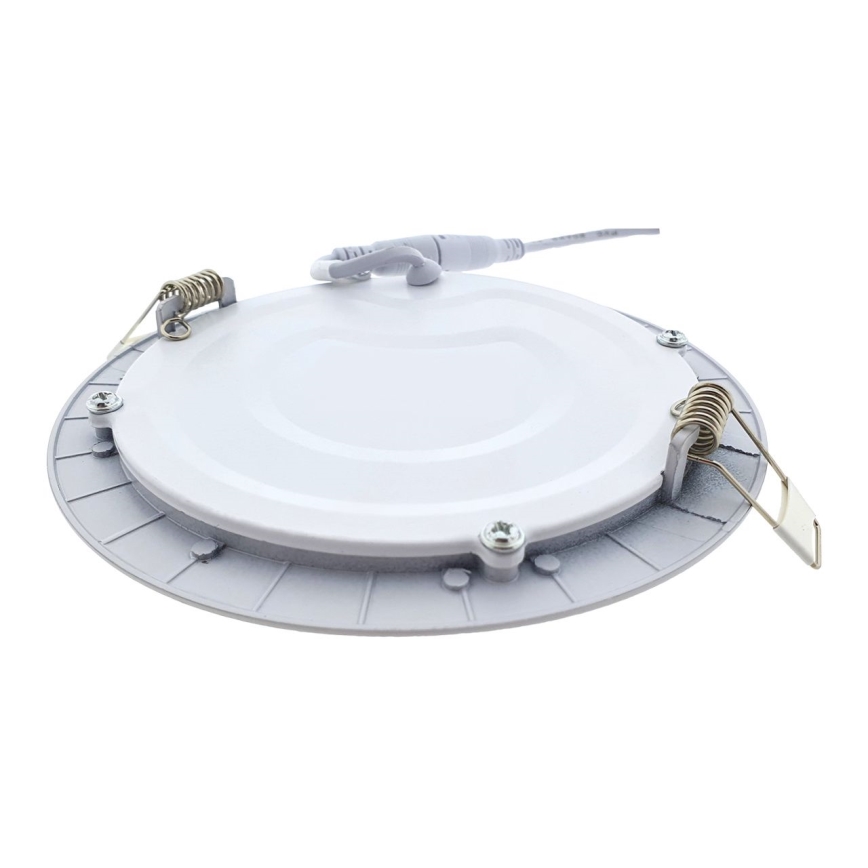 LED indbygningslampe QTEC LED/18W/230V 6500K diameter 22 cm