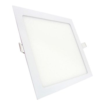 LED indbygningslampe QTEC LED/24W/230V 6500K 29,2x29,2 cm