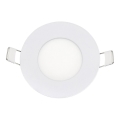 LED indbygningslampe QTEC LED/3W/230V 2700K diameter 8,3 cm