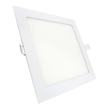 LED indbygningslampe QTEC LED/9W/230V 6500K 14,6x14,6 cm