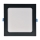 LED indbygningslampe RIGEL LED/10W/230V 4000K 16,8x16,8 cm sort