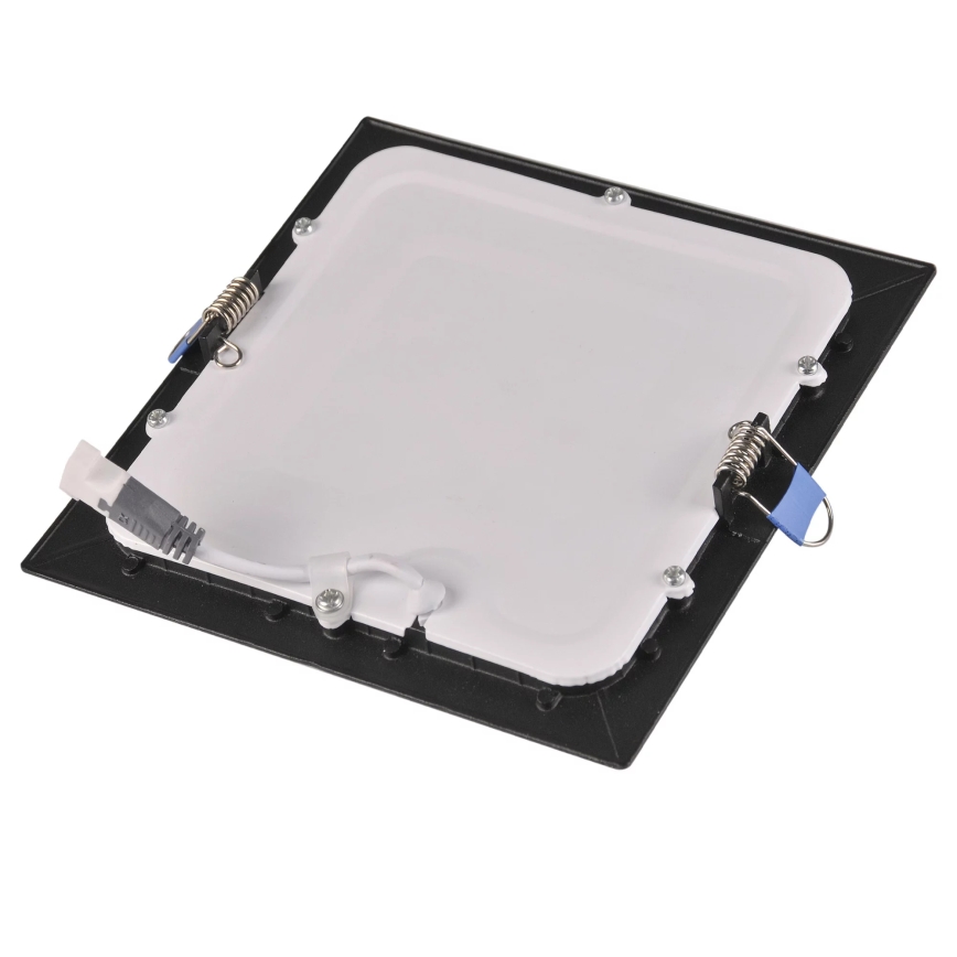LED indbygningslampe RIGEL LED/10W/230V 4000K 16,8x16,8 cm sort