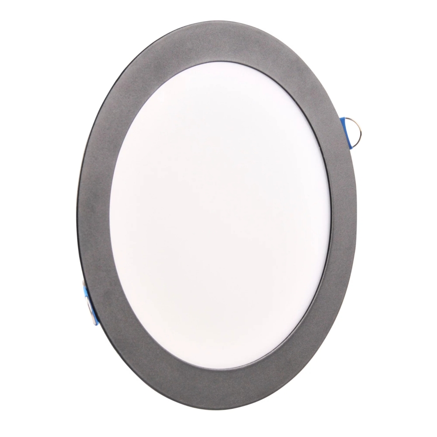LED indbygningslampe RIGEL LED/14W/230V 4000K diameter 22 cm sort