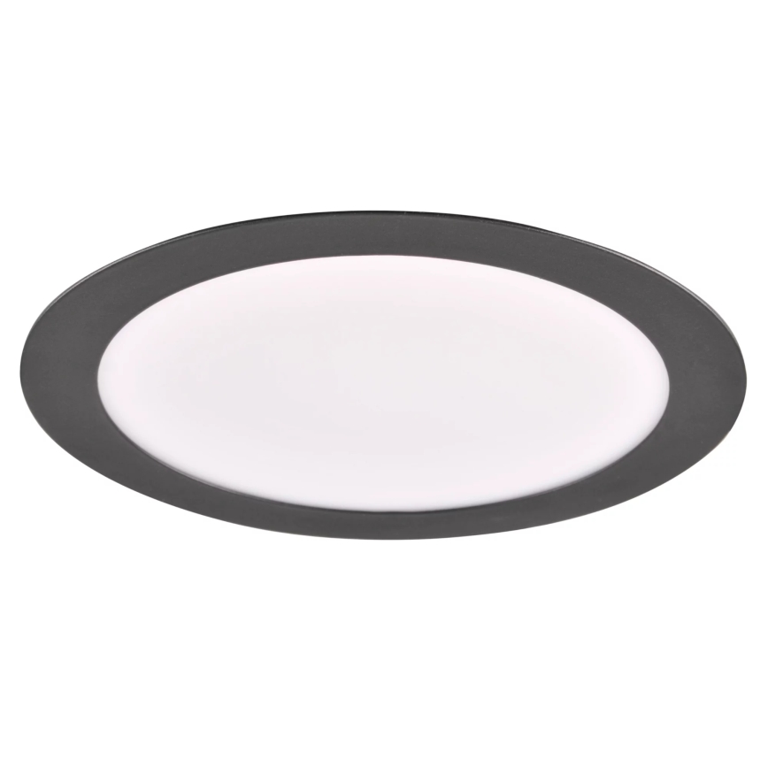 LED indbygningslampe RIGEL LED/14W/230V 4000K diameter 22 cm sort
