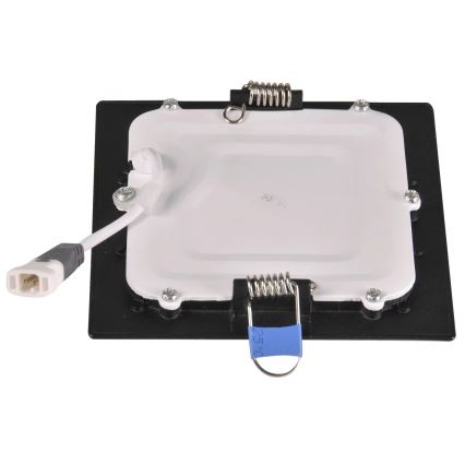 LED indbygningslampe RIGEL LED/4,8W/230V 4000K 11,8x11,8 cm sort