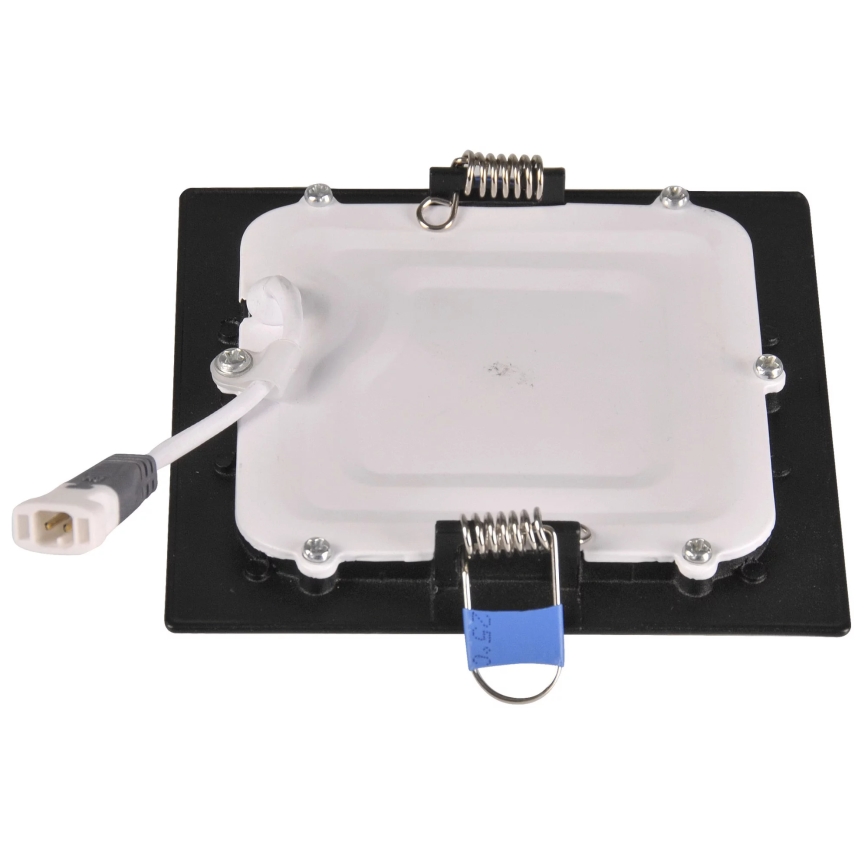 LED indbygningslampe RIGEL LED/4,8W/230V 4000K 11,8x11,8 cm sort