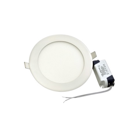 LED indbygningslampe RIKI-V LED SMD/12W/230V diam. 175 mm