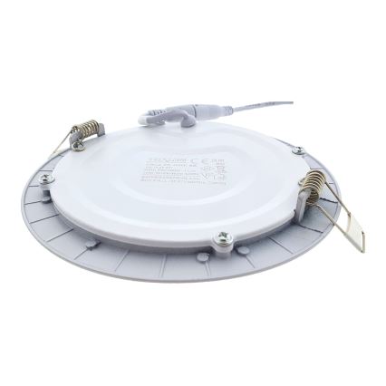 LED indbygningslampe ROUND LED/9W/230V 4200K
