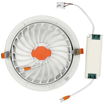 LED indbygningslampe SAMSUNG CHIP LED/10W/230V 3000K