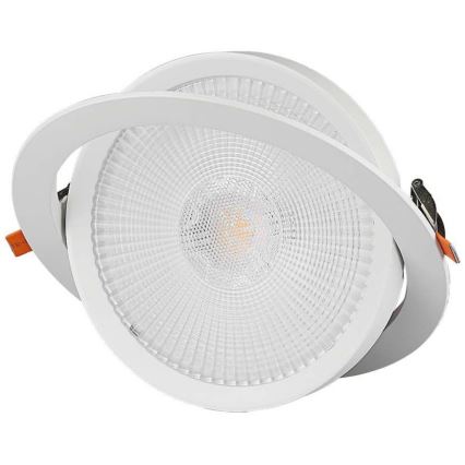 LED indbygningslampe SAMSUNG CHIP LED/10W/230V 6400K