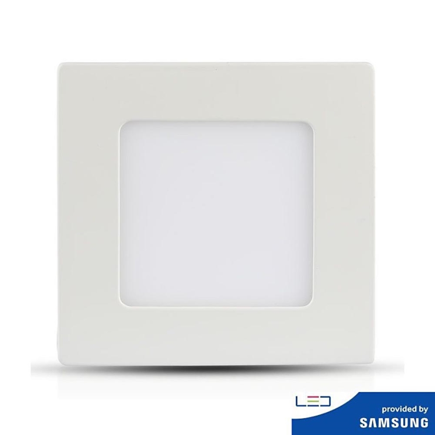 LED indbygningslampe SAMSUNG CHIP LED/12W/230V 6400K firkantet