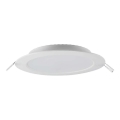 LED indbygningslampe SAMSUNG CHIP LED/18W/230V 3000K diameter 22 cm hvid