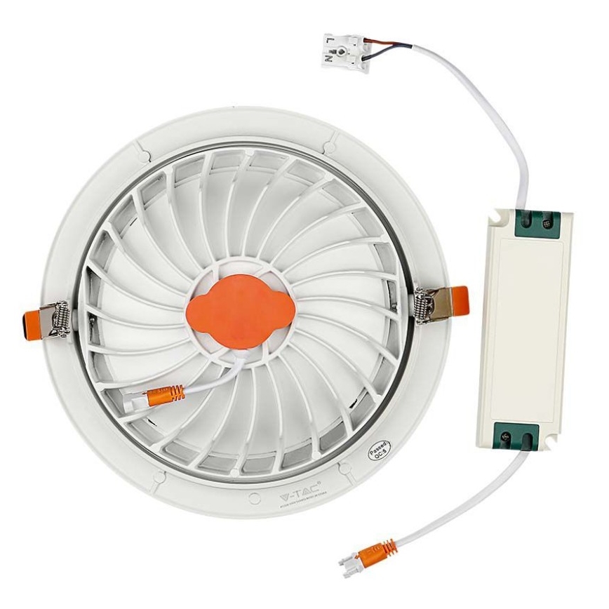 LED indbygningslampe SAMSUNG CHIP LED/30W/230V 3000K