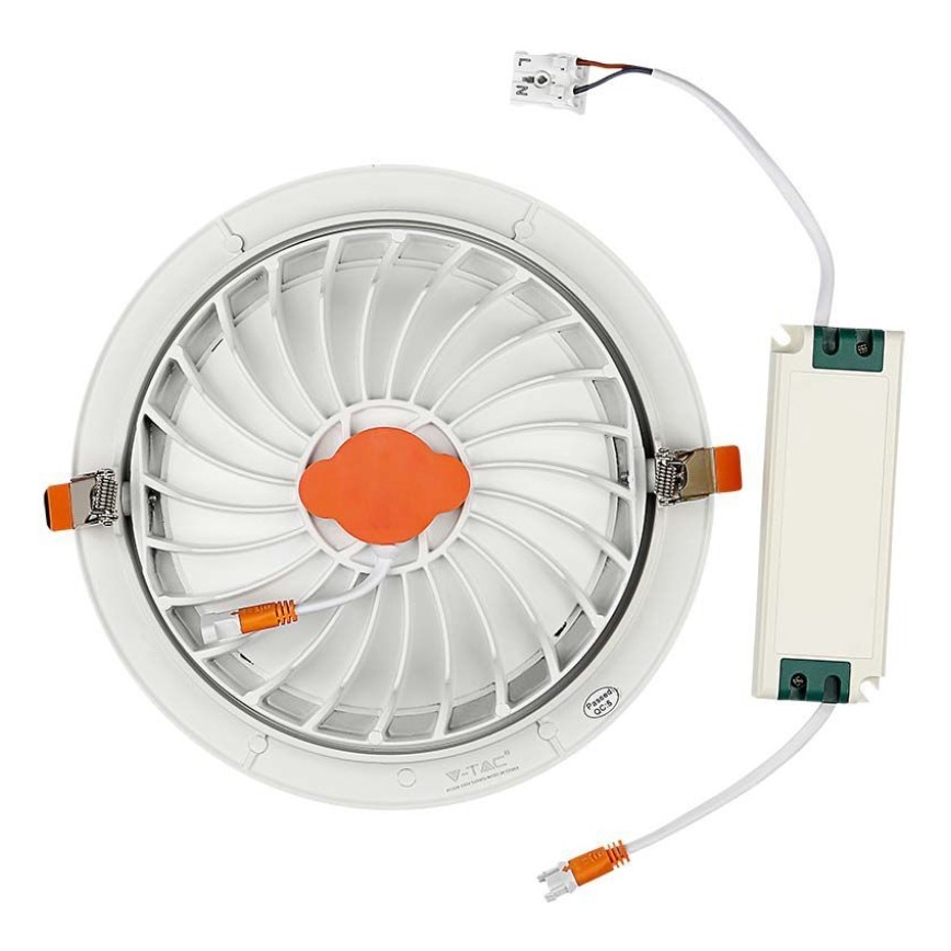 LED indbygningslampe SAMSUNG CHIP LED/30W/230V 4000K