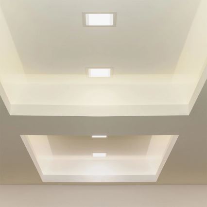 LED indbygningslampe SAMSUNG CHIP LED/6W/230V 6500K 12x12 cm hvid