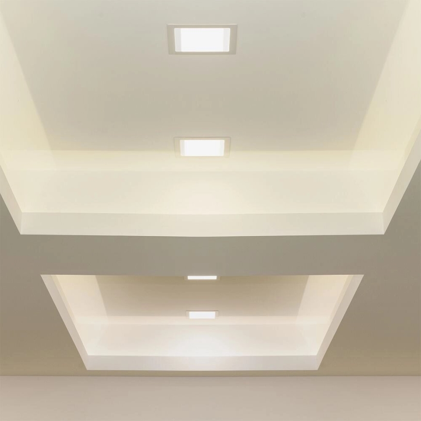 LED indbygningslampe SAMSUNG CHIP LED/6W/230V 6500K 12x12 cm hvid