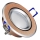 LED indbygningslampe SOL OLAL 1xGU10/3,5W/230V 3000K diameter 8,4 cm guldfarvet