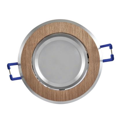 LED indbygningslampe SOL OLAL 1xGU10/3,5W/230V 3000K diameter 8,4 cm guldfarvet