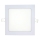 LED indbygningslampe SQUARE LED/12W/230V 4200K 16,8x16,8 cm hvid