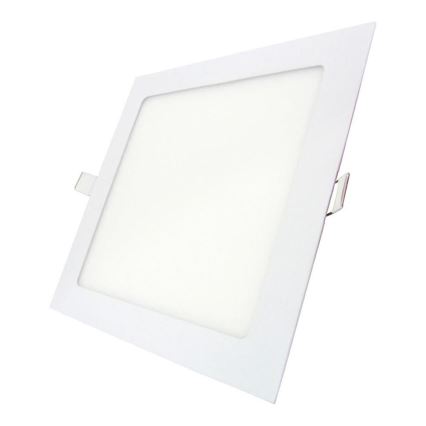 LED indbygningslampe SQUARE LED/12W/230V 4200K 16,8x16,8 cm hvid
