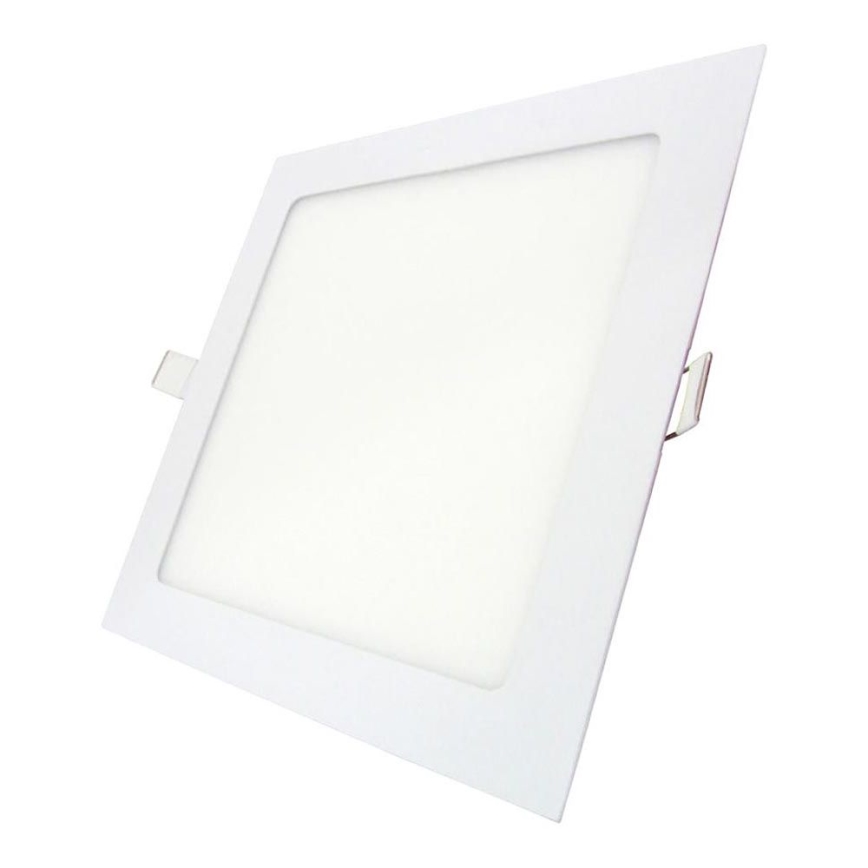 LED indbygningslampe SQUARE LED/12W/230V 4200K 16,8x16,8 cm hvid