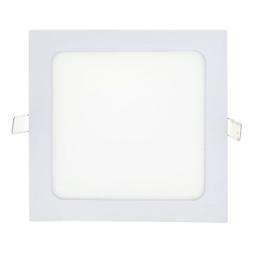 LED indbygningslampe SQUARE LED/15W/230V 4200K 18,8x18,8 cm hvid