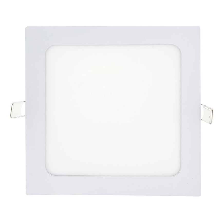 LED indbygningslampe SQUARE LED/15W/230V 4200K 18,8x18,8 cm hvid