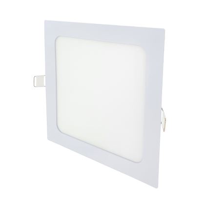 LED indbygningslampe SQUARE LED/15W/230V 4200K 18,8x18,8 cm hvid