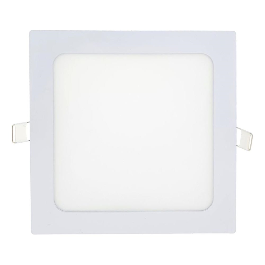 LED indbygningslampe SQUARE LED/15W/230V 6500K 18,8x18,8 cm hvid